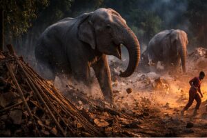 बोकारो के बाद अब हजारीबाग में जंगली हाथियों ने मचाया उत्पात, एक ही परिवार के 4 सहित 6 लोगों को रौंदा