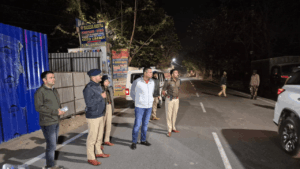 रांची में देर रात चला एंटी क्राइम चेकिंग अभियान, पुलिस अधिकारियों को देख वाहन चालकों में हड़कंप